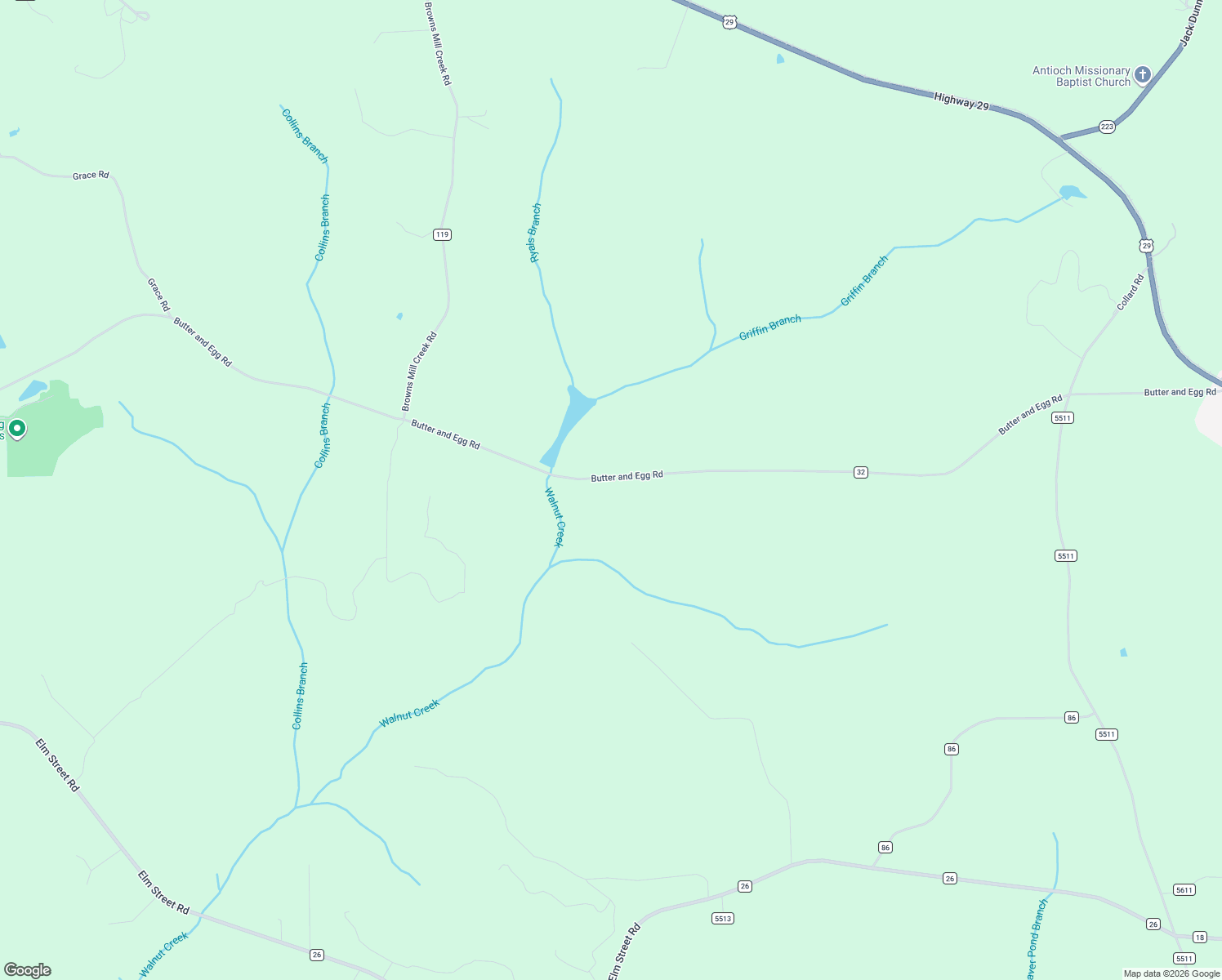 map of restaurants, bars, coffee shops, grocery stores, and more near 5317 Butter and Egg Road in Troy