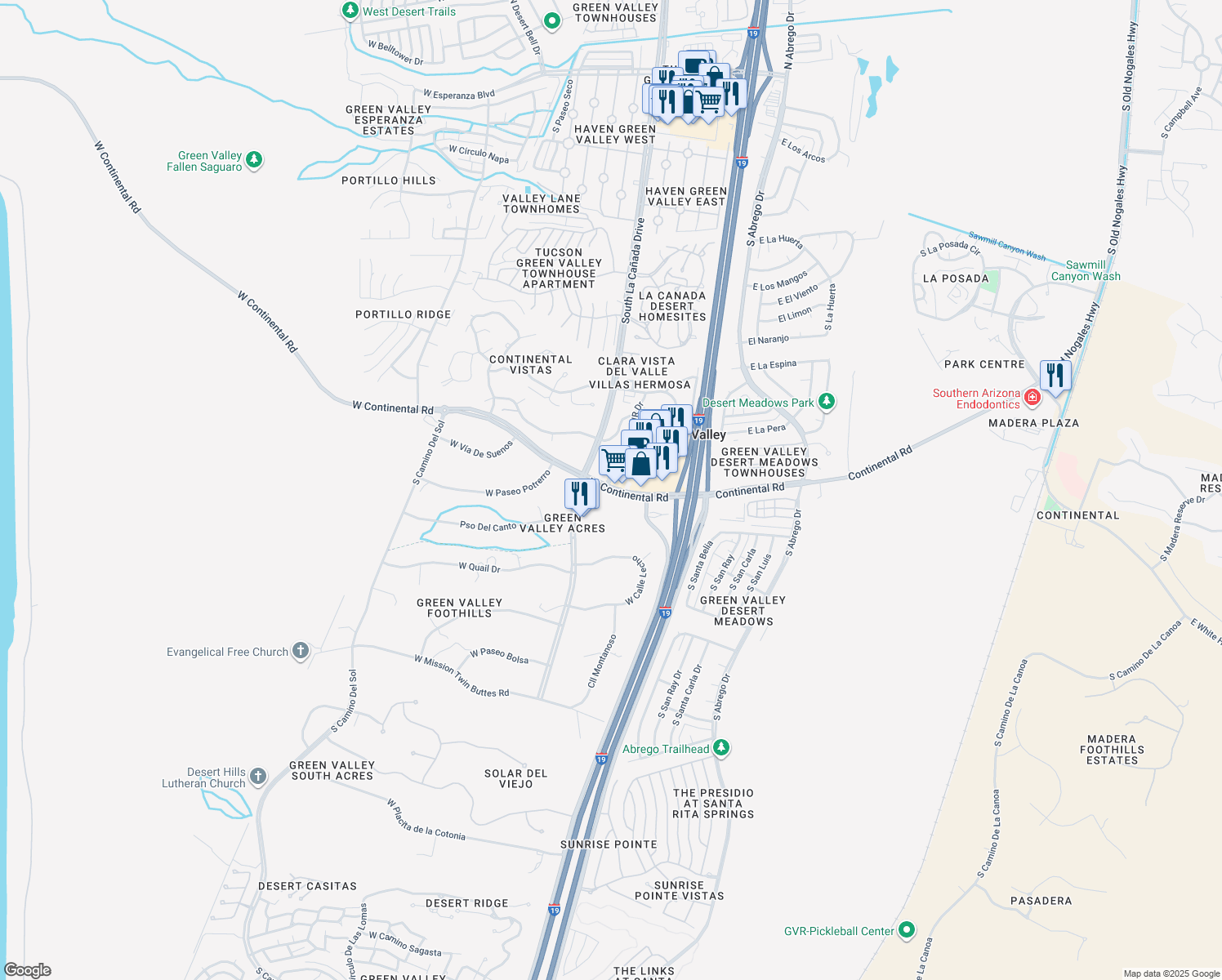 285 West Continental Road, Green Valley AZ Walk Score