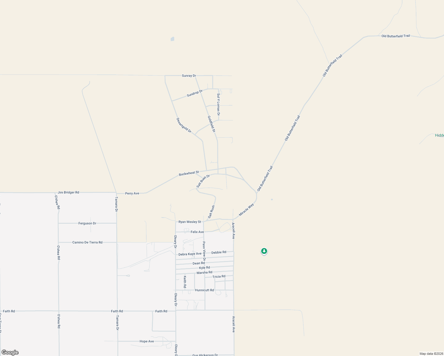 map of restaurants, bars, coffee shops, grocery stores, and more near 15580 Salt Bush Drive in El Paso