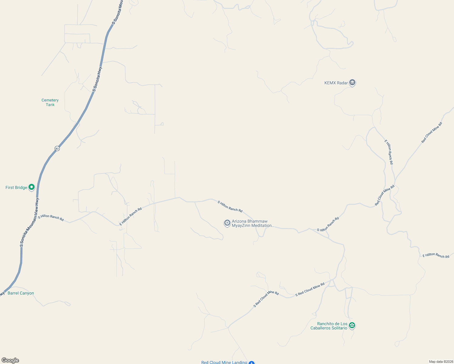 map of restaurants, bars, coffee shops, grocery stores, and more near 16231 East Hillton Ranch Road in Vail