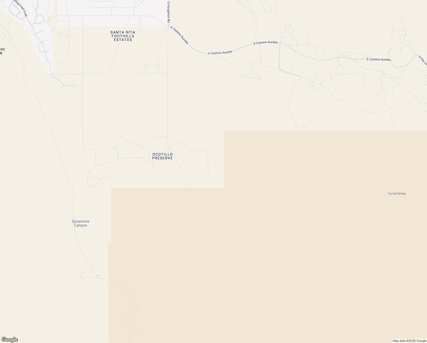 map of restaurants, bars, coffee shops, grocery stores, and more near 10580 E Ocotillo Rim Trail in Vail