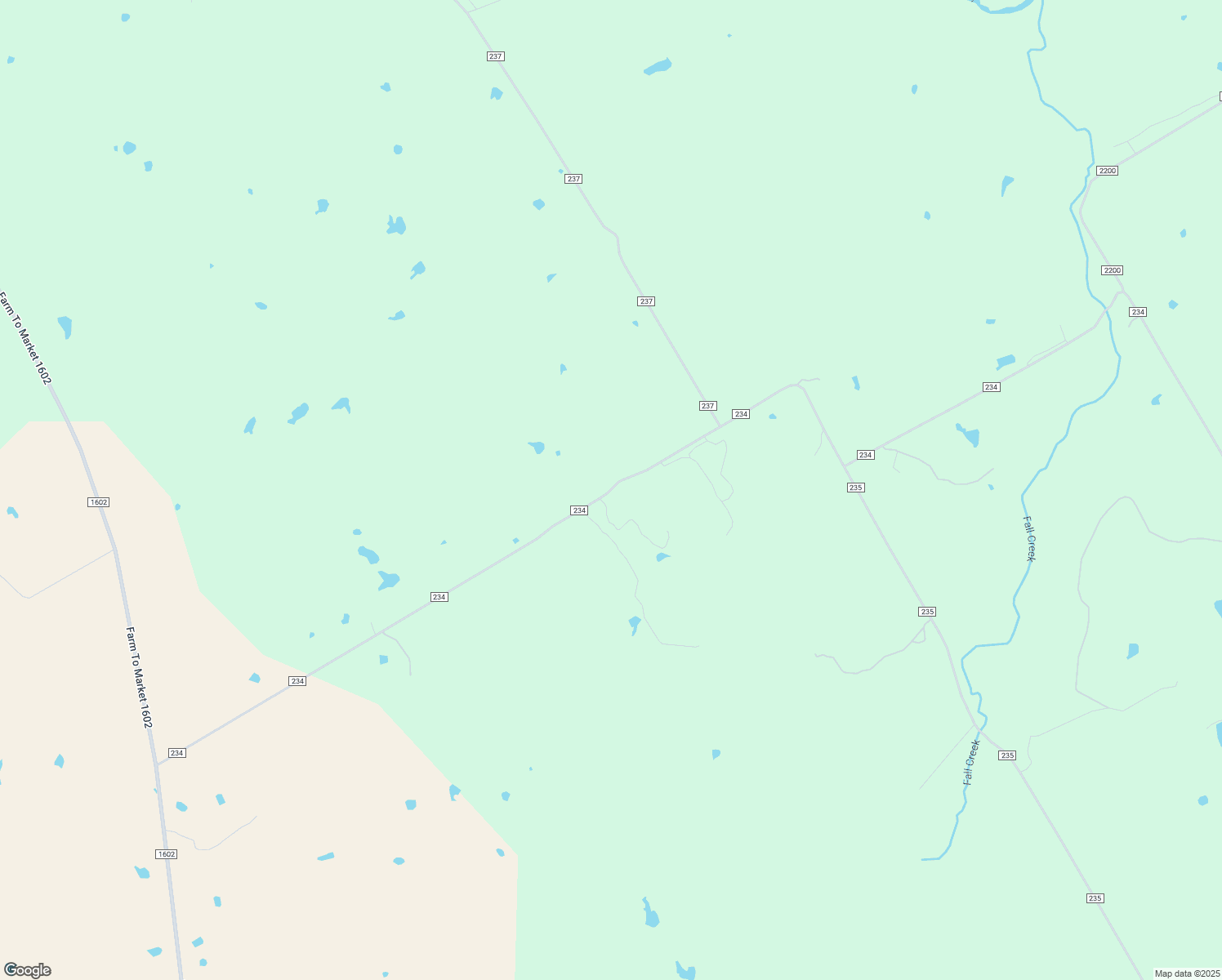 map of restaurants, bars, coffee shops, grocery stores, and more near County Road 234 in Hico