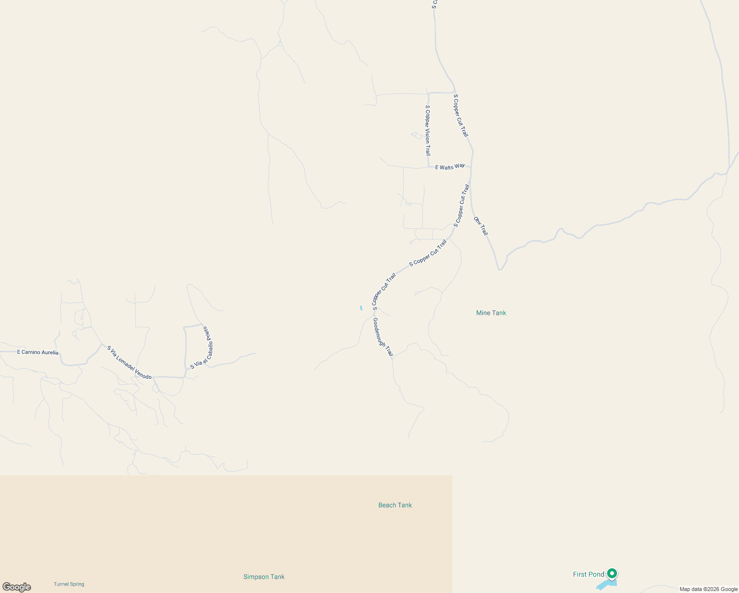 map of restaurants, bars, coffee shops, grocery stores, and more near 17765 South Copper Cut Trail in Vail