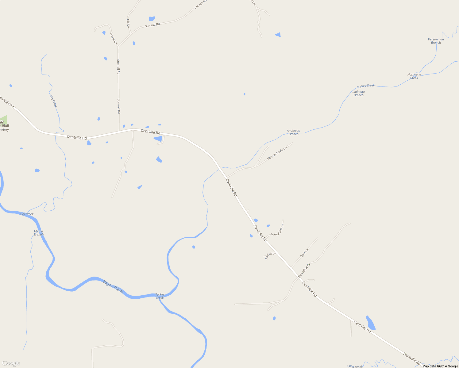 map of restaurants, bars, coffee shops, grocery stores, and more near 13033 Dentville Rd in Hazlehurst