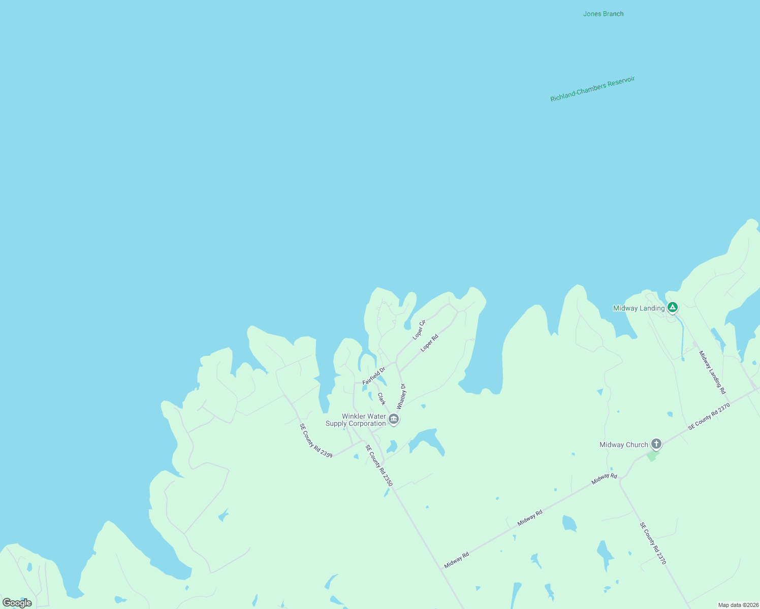 map of restaurants, bars, coffee shops, grocery stores, and more near 13034 Rudy's Way in Streetman