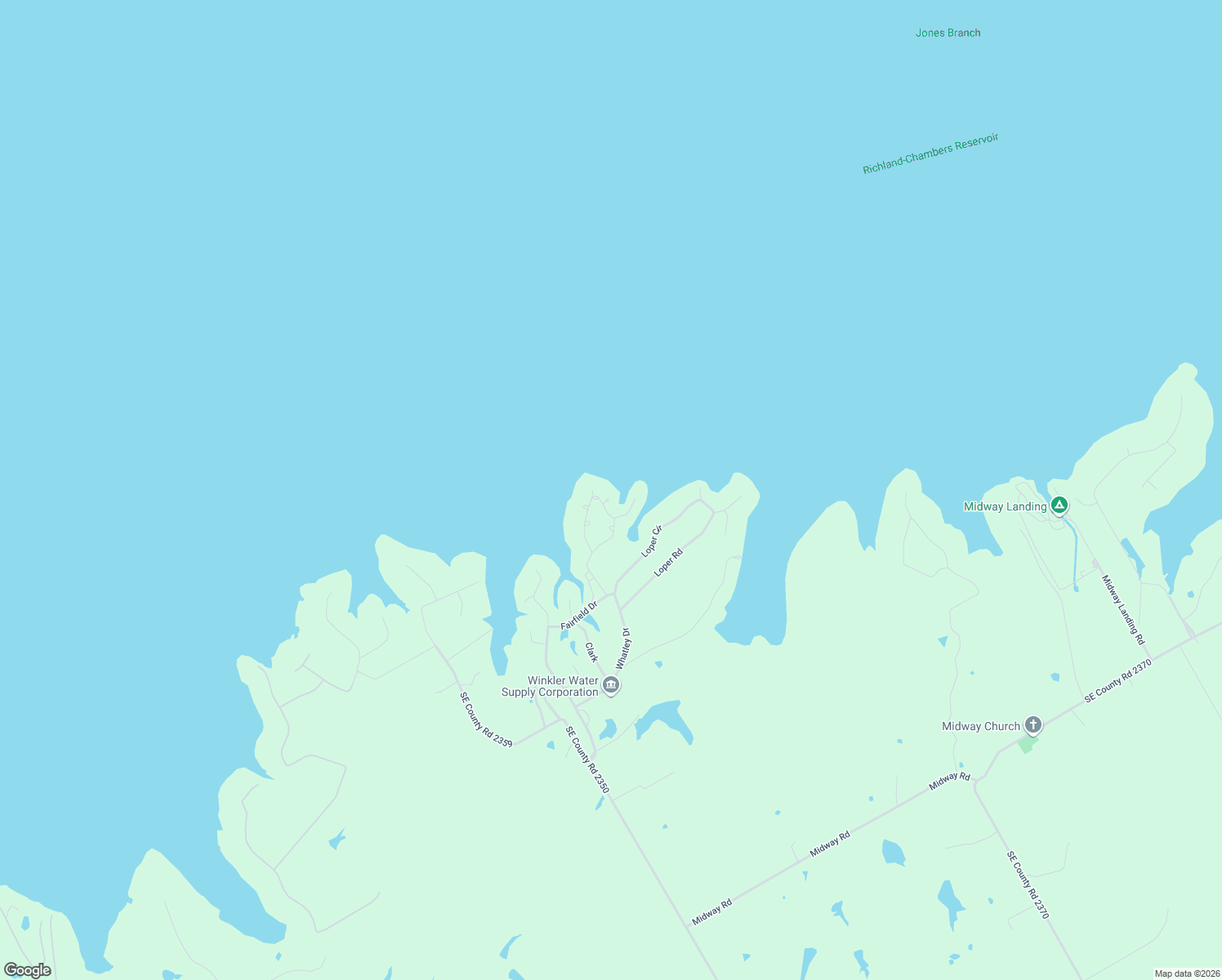 map of restaurants, bars, coffee shops, grocery stores, and more near 13044 Rudy's Way in Streetman