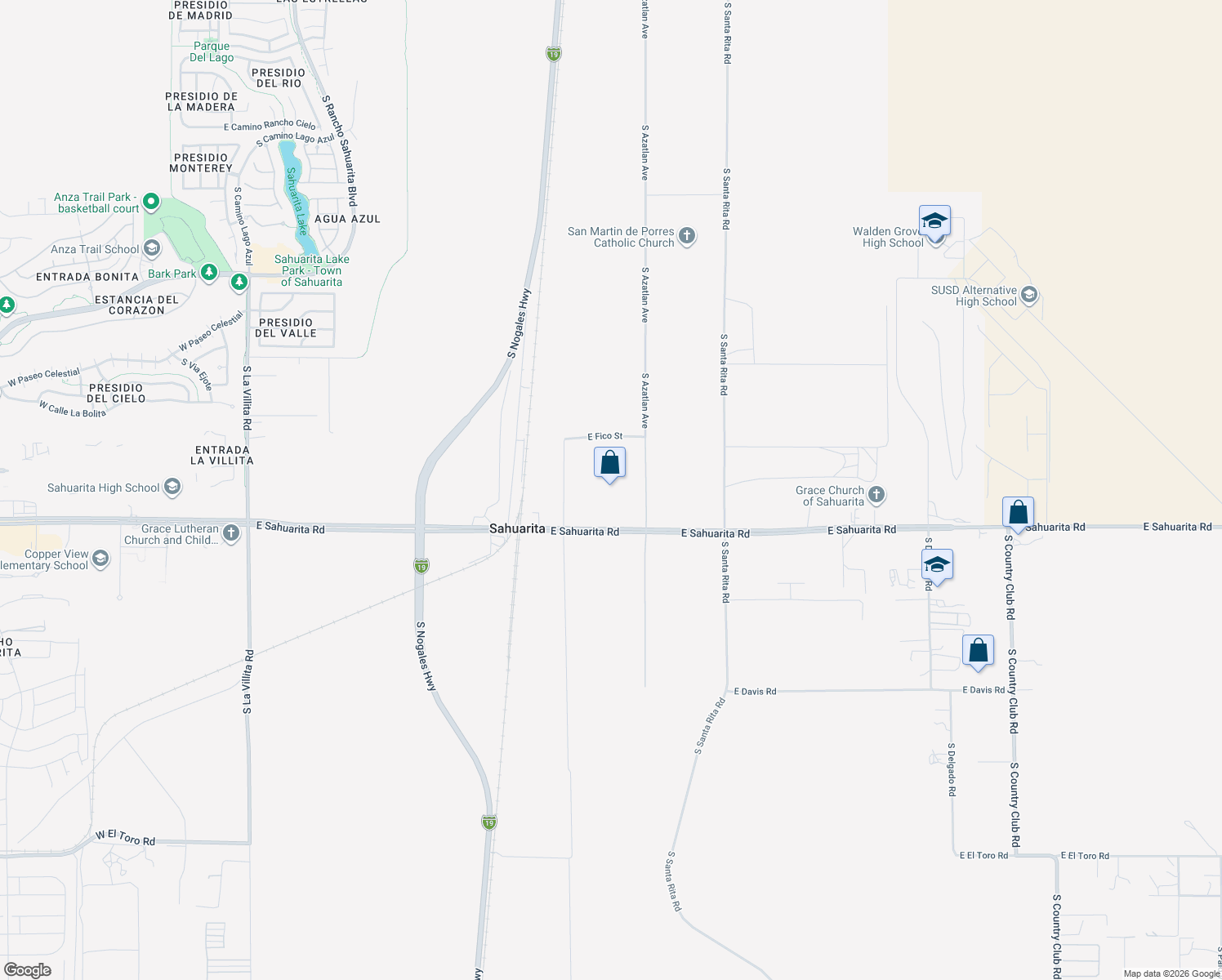 1625 East Sahuarita Road, Sahuarita AZ - Walk Score