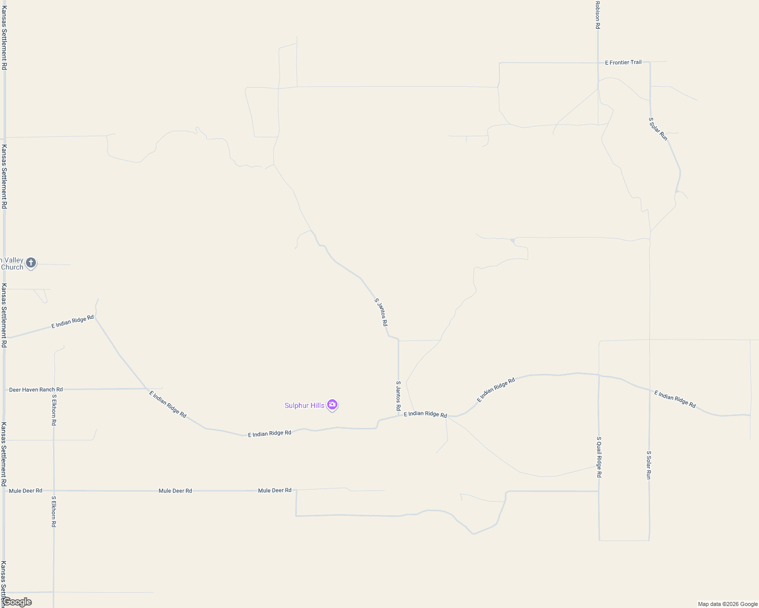 map of restaurants, bars, coffee shops, grocery stores, and more near South Jantos Road in Cochise County