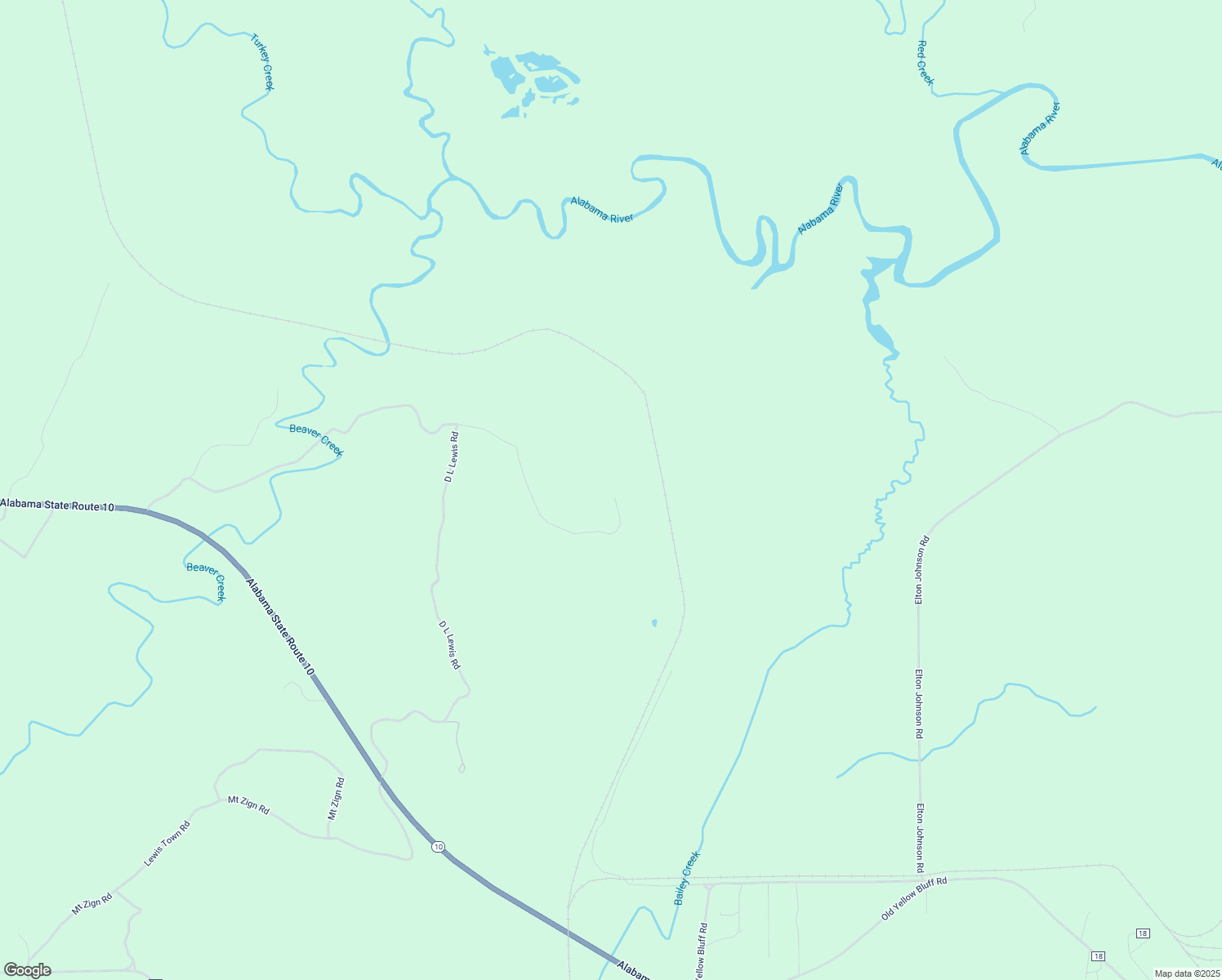 map of restaurants, bars, coffee shops, grocery stores, and more near in Yellow Bluff