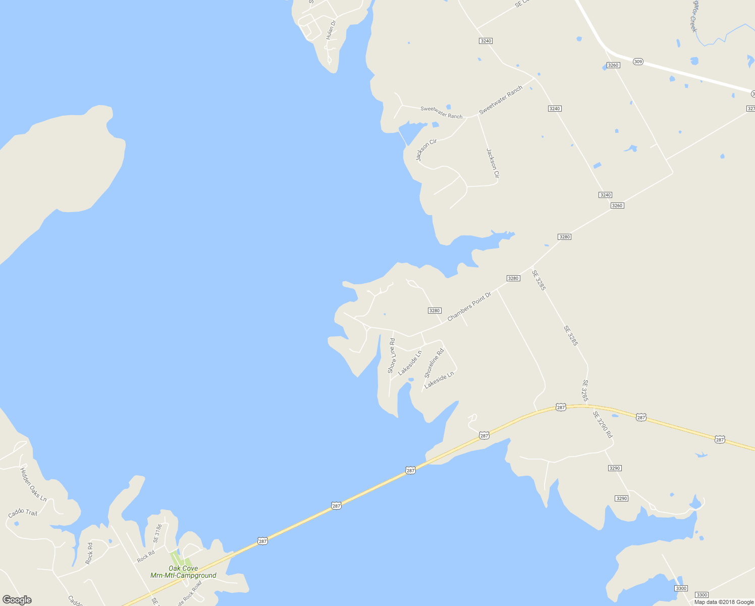 map of restaurants, bars, coffee shops, grocery stores, and more near 608 Sunset Point in Kerens