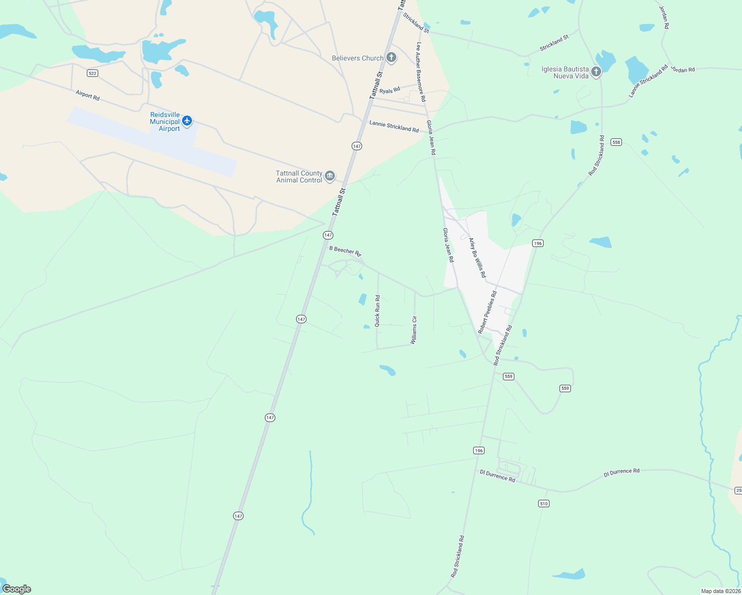 map of restaurants, bars, coffee shops, grocery stores, and more near 679 Quick Run Road in Reidsville