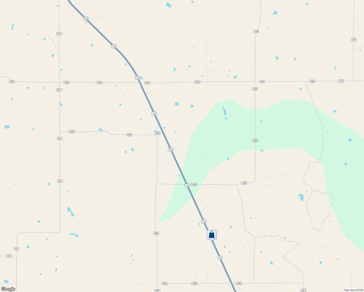 map of restaurants, bars, coffee shops, grocery stores, and more near 24000 U.S. 183 in Rising Star