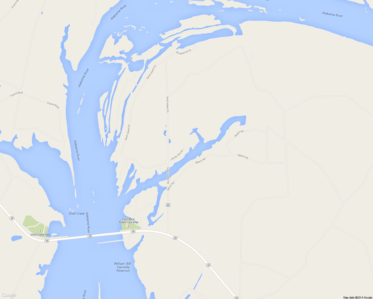 map of restaurants, bars, coffee shops, grocery stores, and more near 174 Sandy Shores in Camden