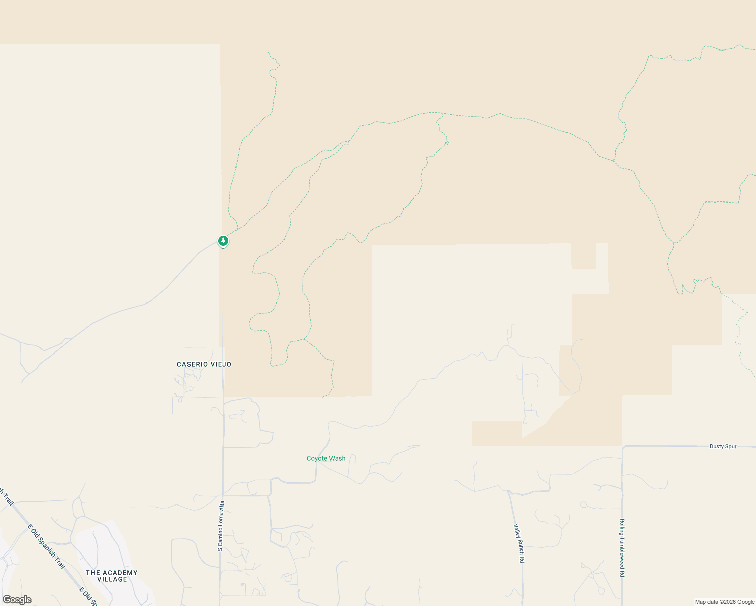 map of restaurants, bars, coffee shops, grocery stores, and more near 15027 East Rincon Creek Ranch Road in Tucson