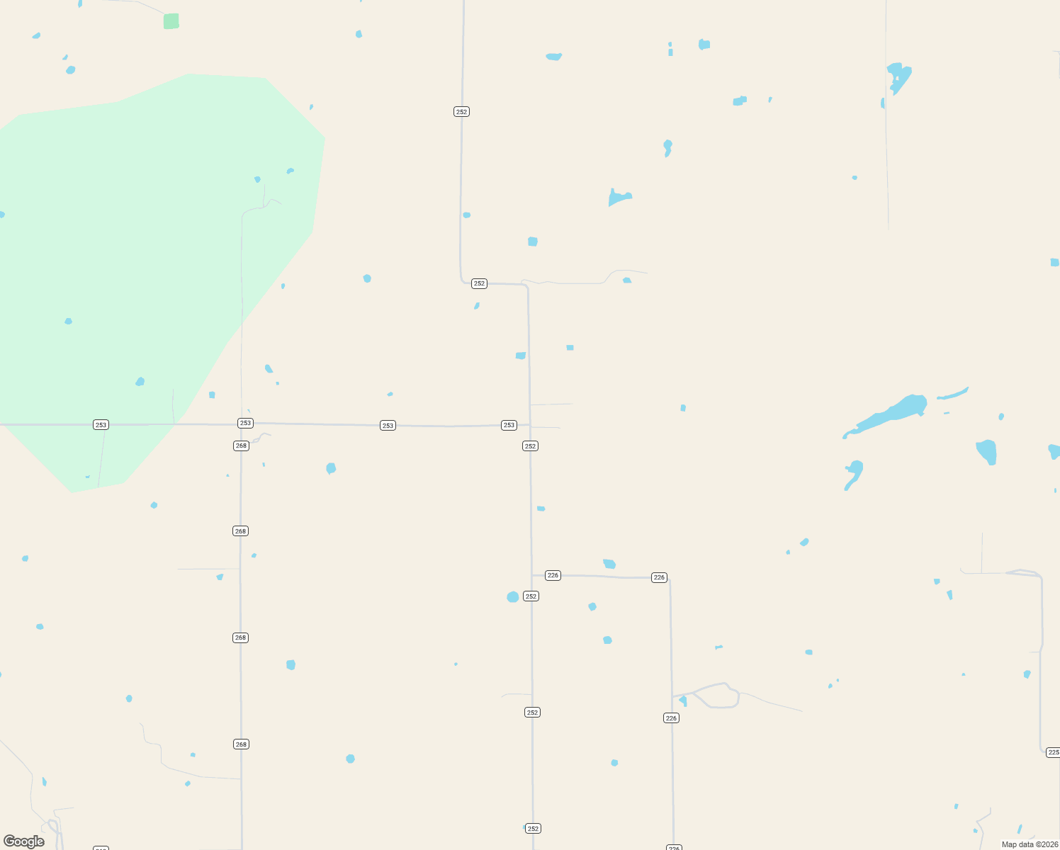 map of restaurants, bars, coffee shops, grocery stores, and more near County Road 252 in Rising Star