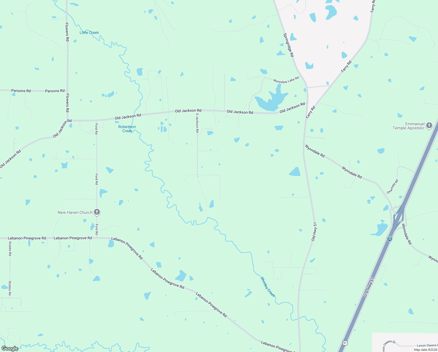map of restaurants, bars, coffee shops, grocery stores, and more near 1198 S Jackson Cove in Terry