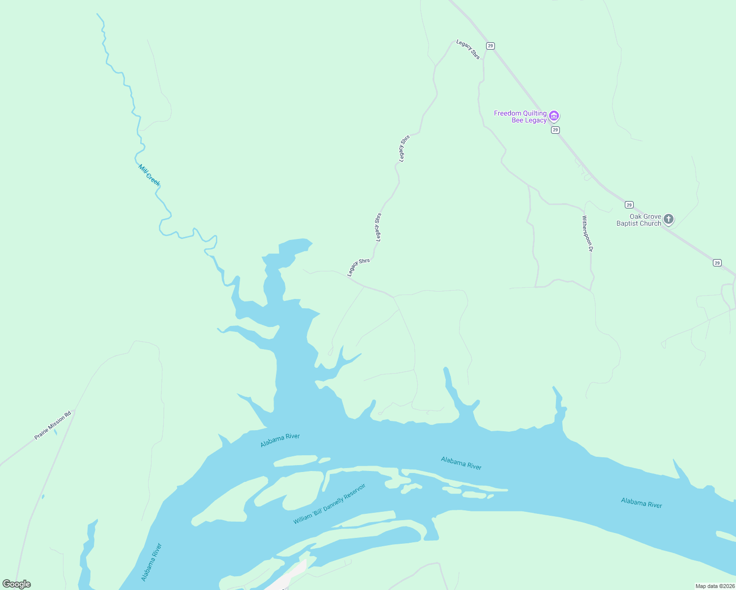 map of restaurants, bars, coffee shops, grocery stores, and more near Legacy Shores in Alberta