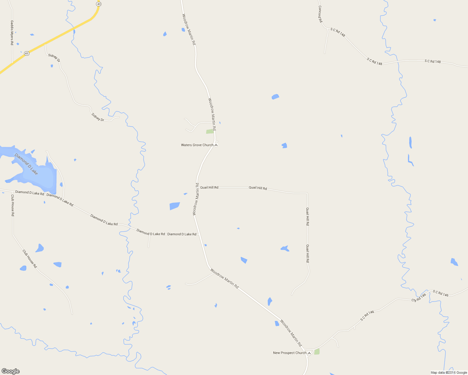 map of restaurants, bars, coffee shops, grocery stores, and more near 2271 Quail Hill Road in Pelahatchie