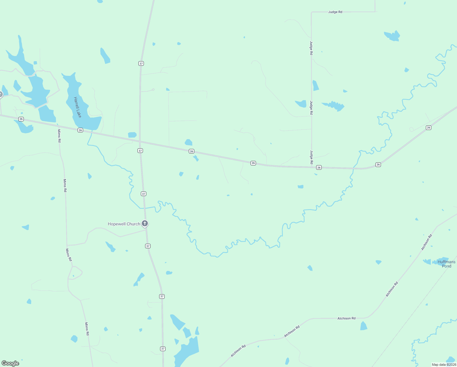 map of restaurants, bars, coffee shops, grocery stores, and more near Fleeton Road in Hope Hull