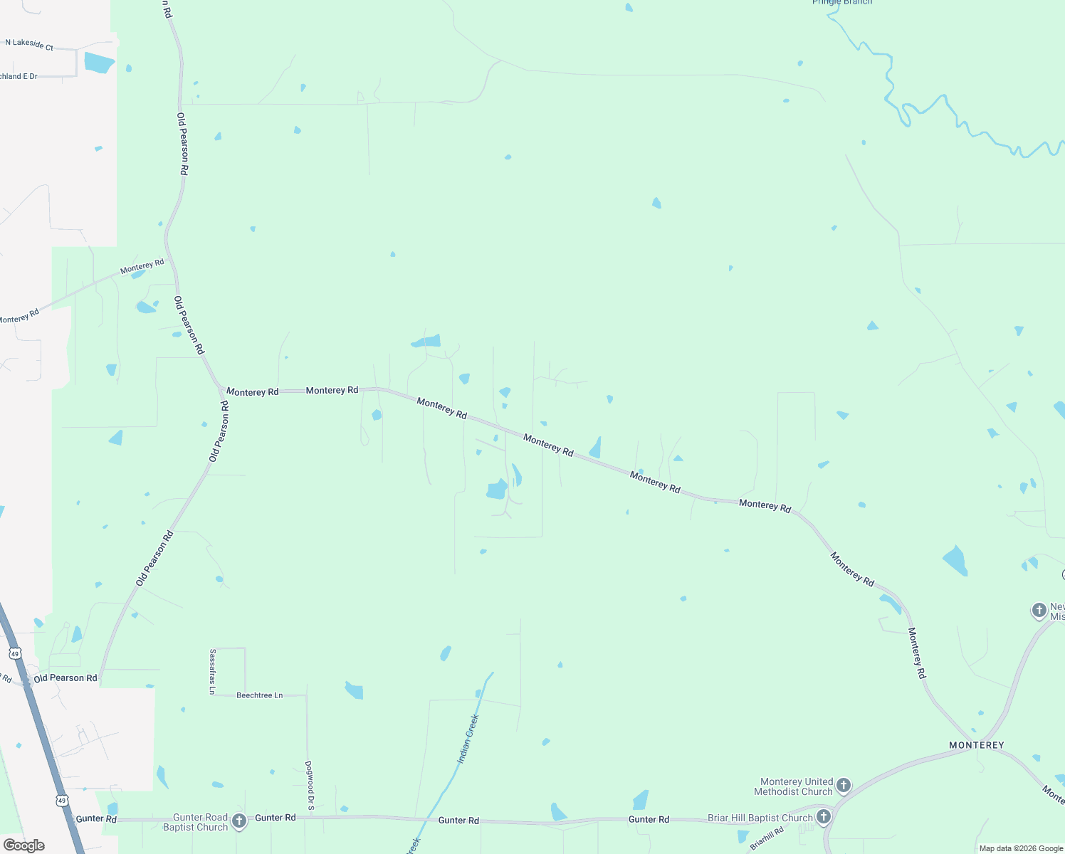 map of restaurants, bars, coffee shops, grocery stores, and more near 116 Geolety Drive in Pearl