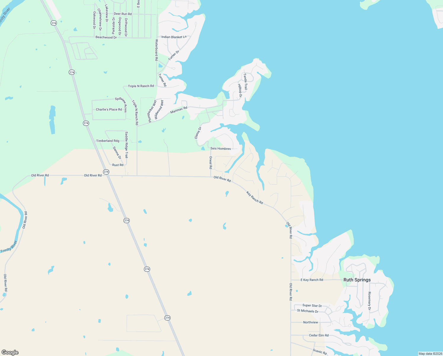 map of restaurants, bars, coffee shops, grocery stores, and more near 302 Circle Ranch Road in Trinidad