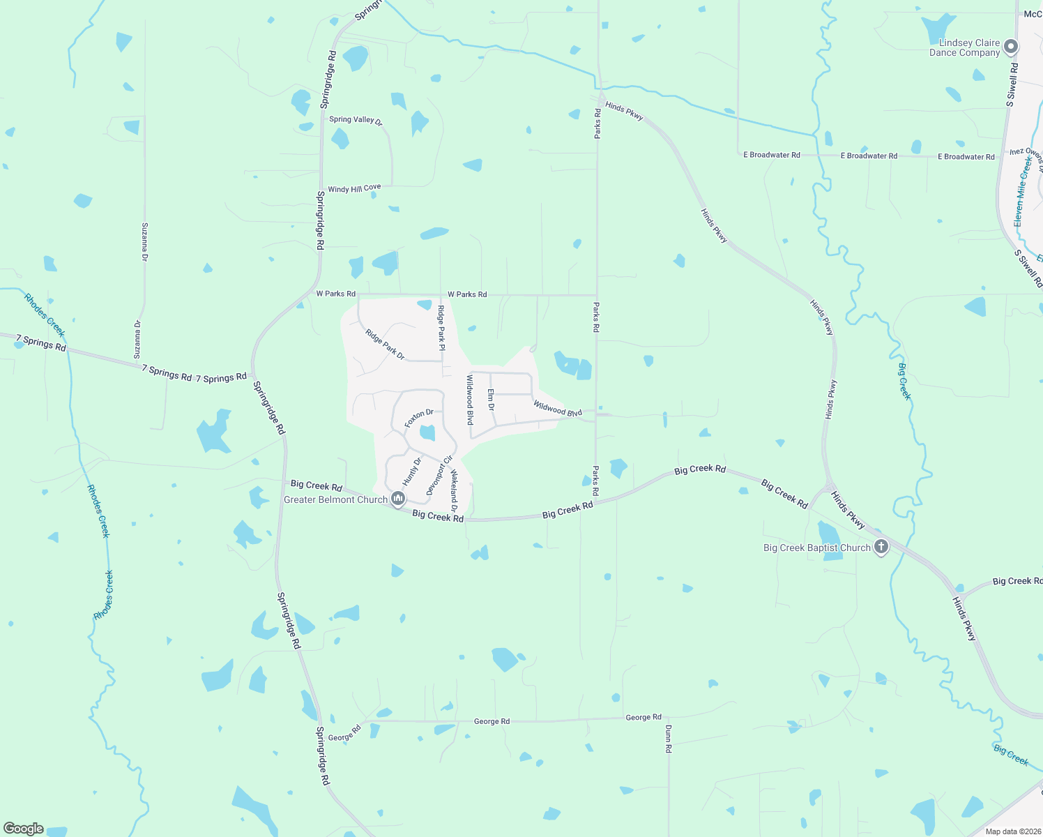 map of restaurants, bars, coffee shops, grocery stores, and more near 125 Wildwood Boulevard in Jackson