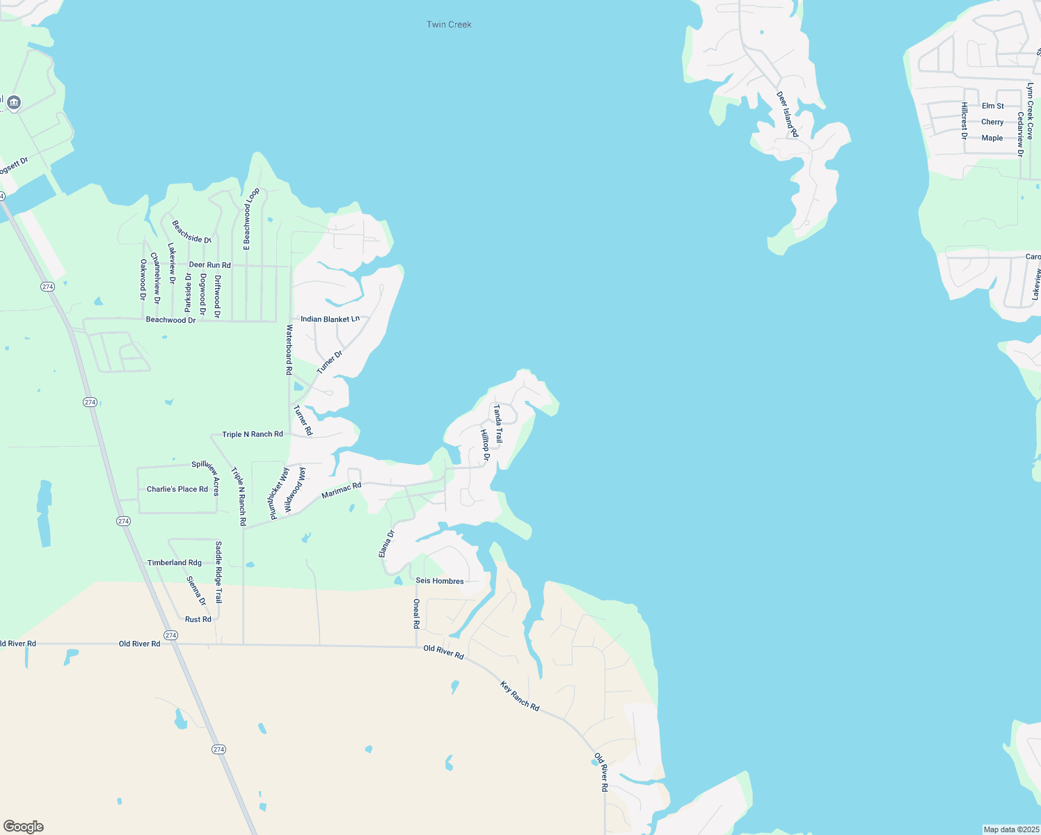 map of restaurants, bars, coffee shops, grocery stores, and more near 109 Caddo Cove in Trinidad