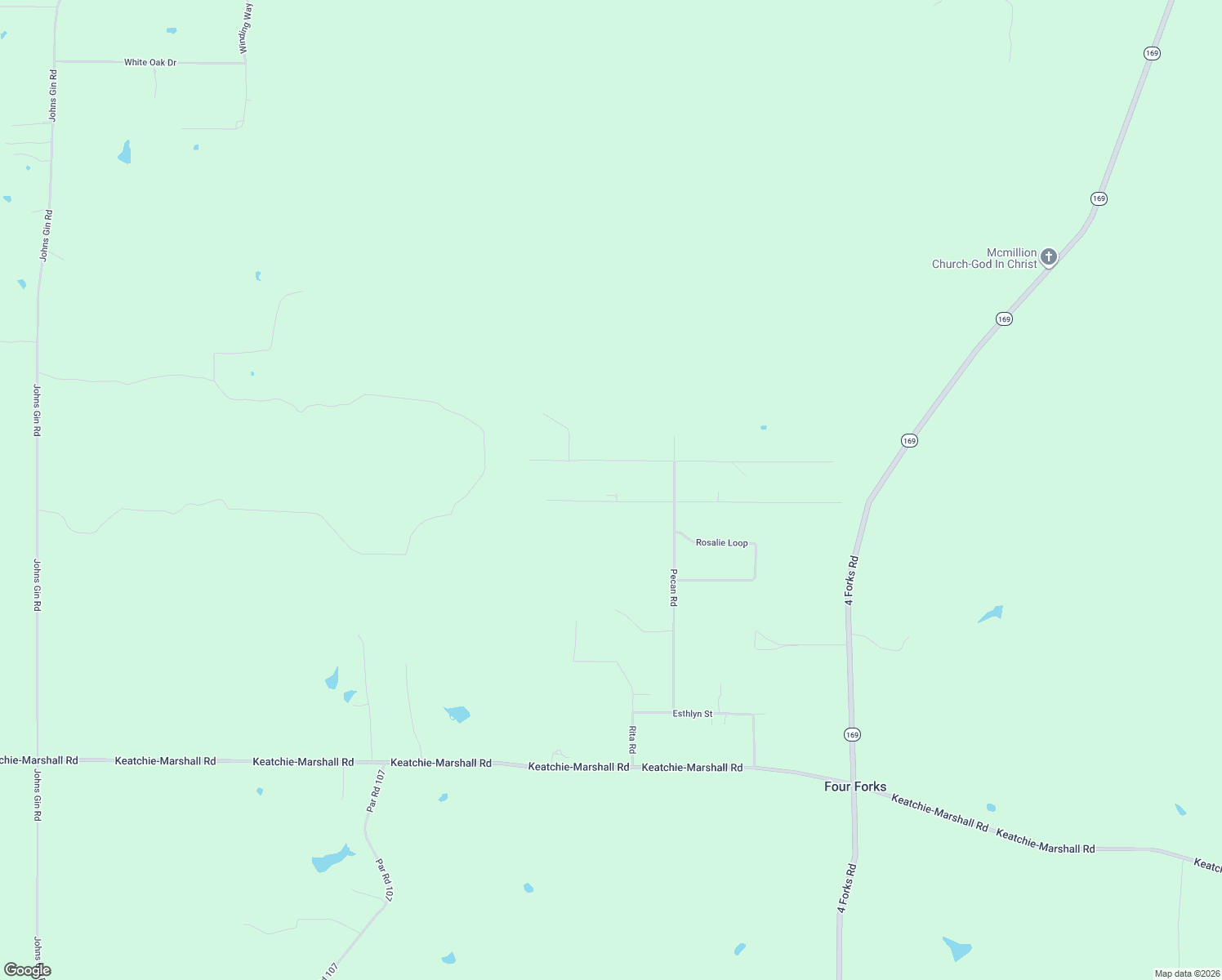 map of restaurants, bars, coffee shops, grocery stores, and more near 9876 Lareta Street in Keithville