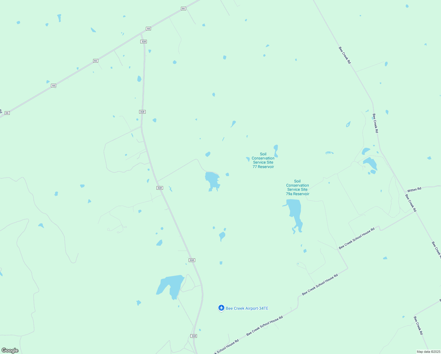 map of restaurants, bars, coffee shops, grocery stores, and more near Bee Creek School House Rd in Grandview