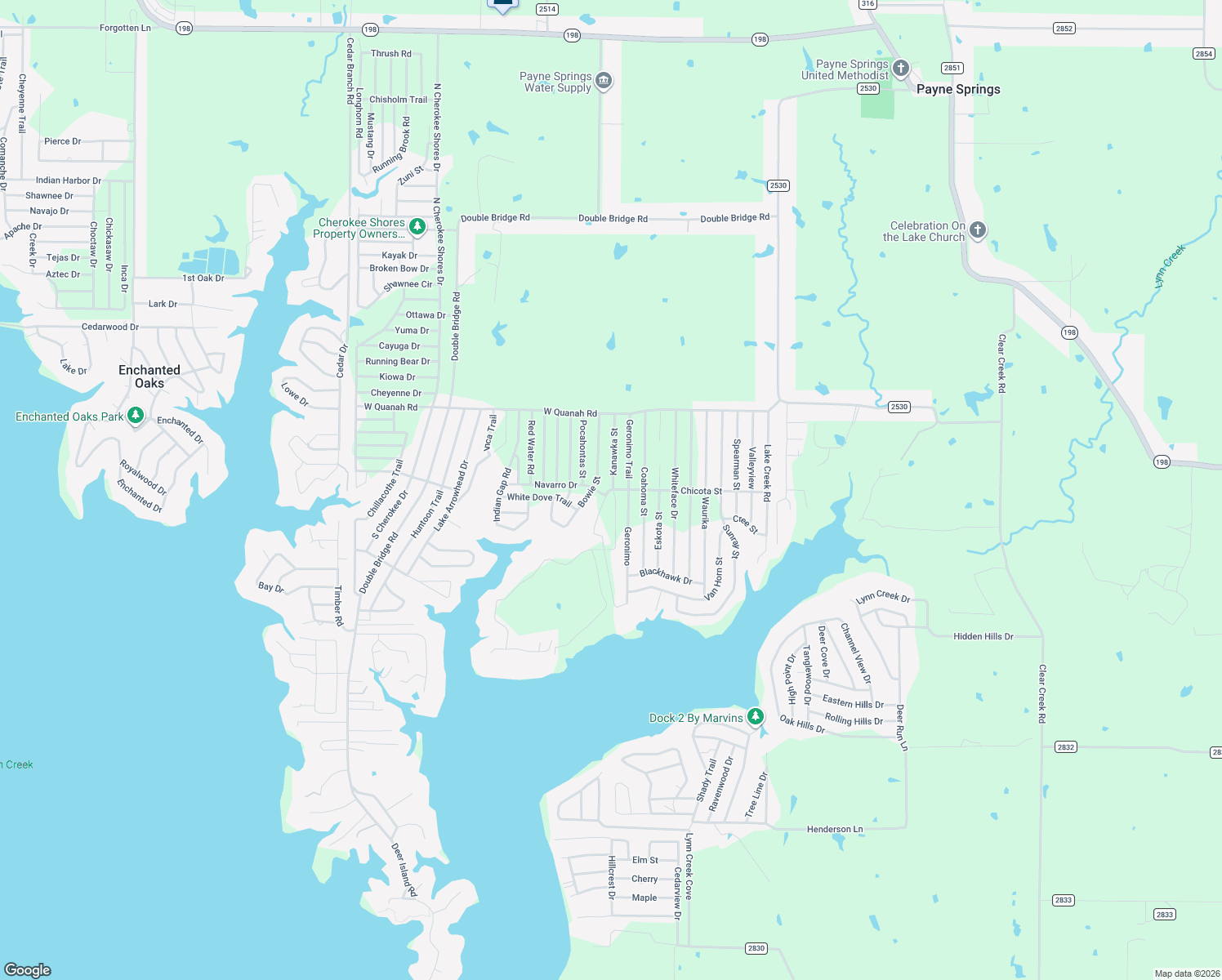 map of restaurants, bars, coffee shops, grocery stores, and more near 110 Chicota Street in Mabank