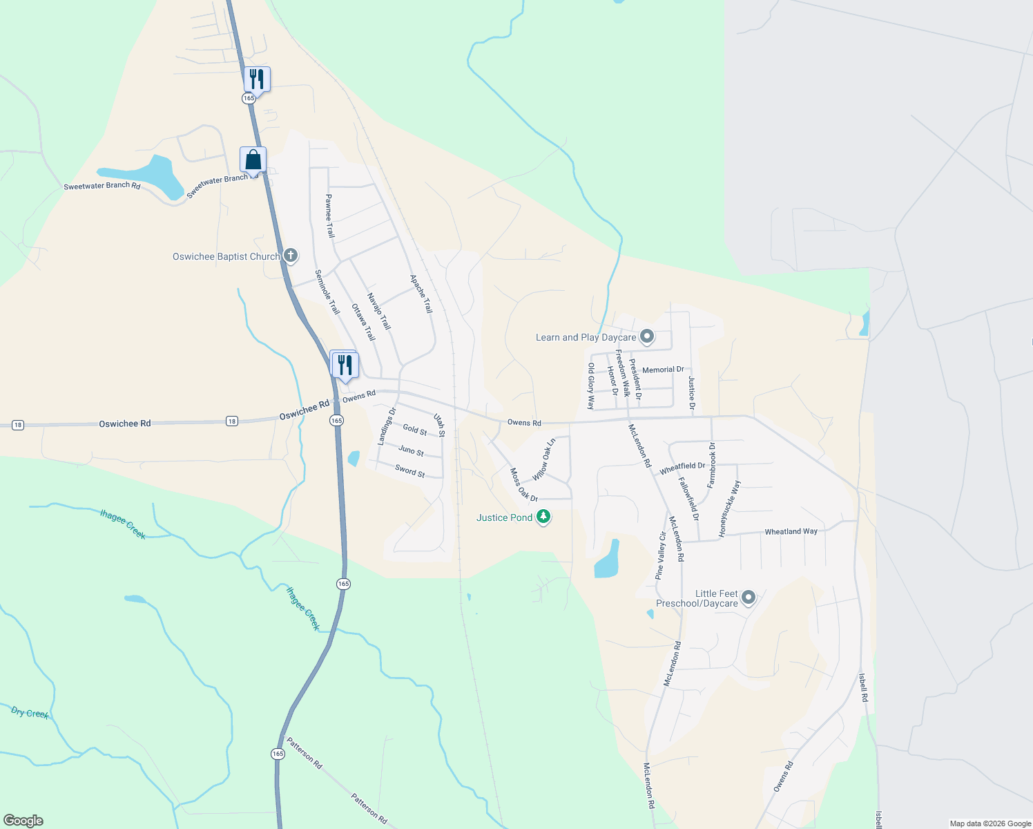 map of restaurants, bars, coffee shops, grocery stores, and more near 69 Owens Road in Fort Mitchell