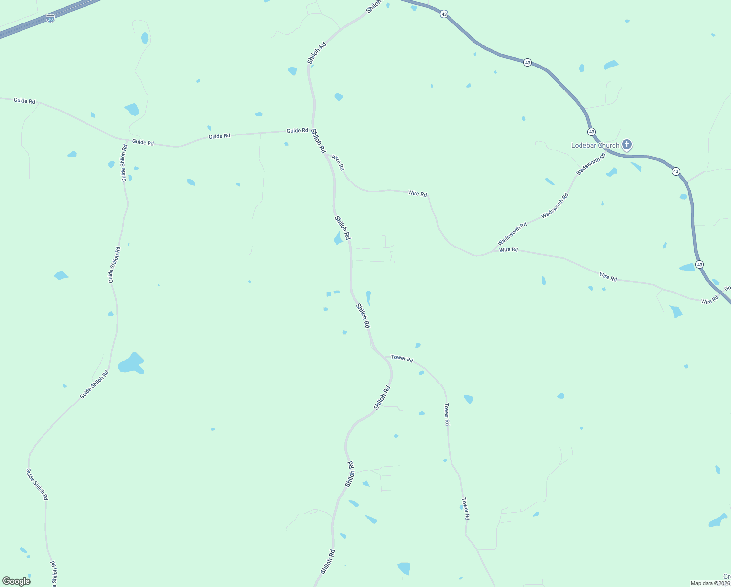 map of restaurants, bars, coffee shops, grocery stores, and more near 3076 Shiloh Rd in Pelahatchie