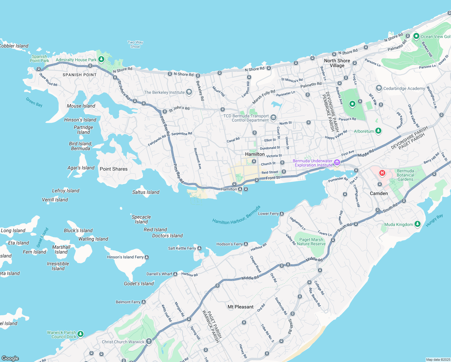 map of restaurants, bars, coffee shops, grocery stores, and more near 17 Woodbourne Avenue in Pembroke
