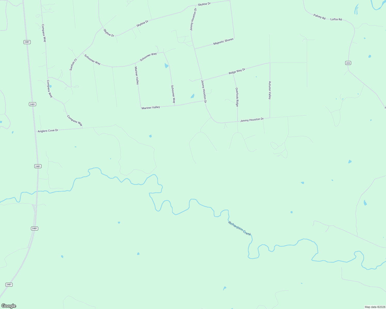 map of restaurants, bars, coffee shops, grocery stores, and more near 1120 Bluegill Ridge in Bluff Dale