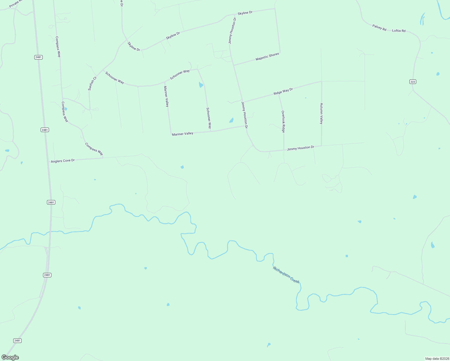 map of restaurants, bars, coffee shops, grocery stores, and more near 900 Bluegill Ridge in Bluff Dale