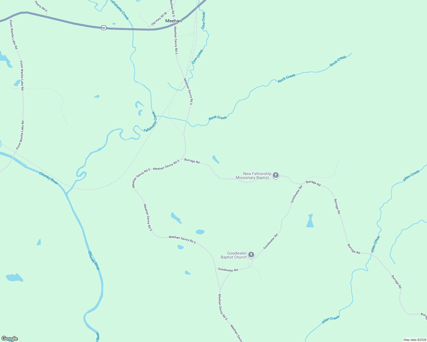 map of restaurants, bars, coffee shops, grocery stores, and more near 11729-12149 Burrage Road in Enterprise
