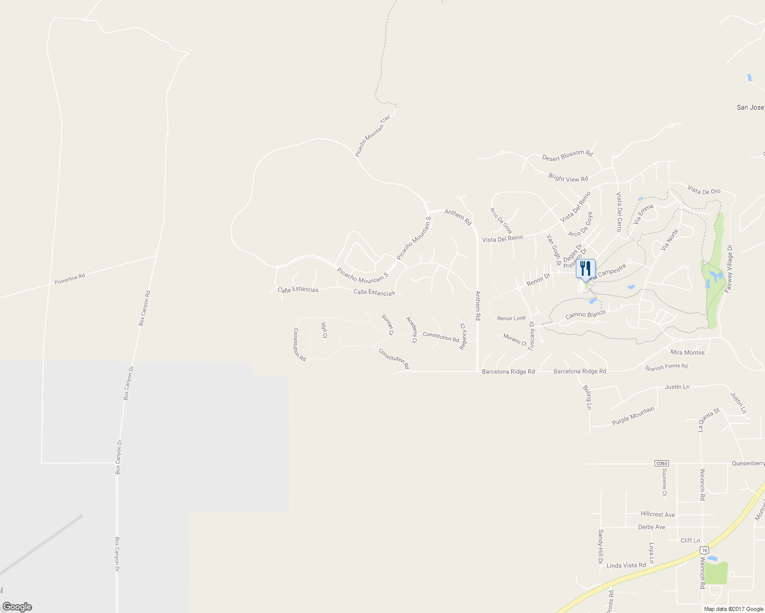 map of restaurants, bars, coffee shops, grocery stores, and more near 1236 Sonnet Court in Las Cruces