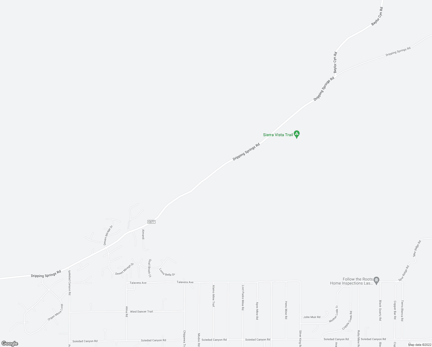 map of restaurants, bars, coffee shops, grocery stores, and more near 8220 Dripping Springs Road in Las Cruces