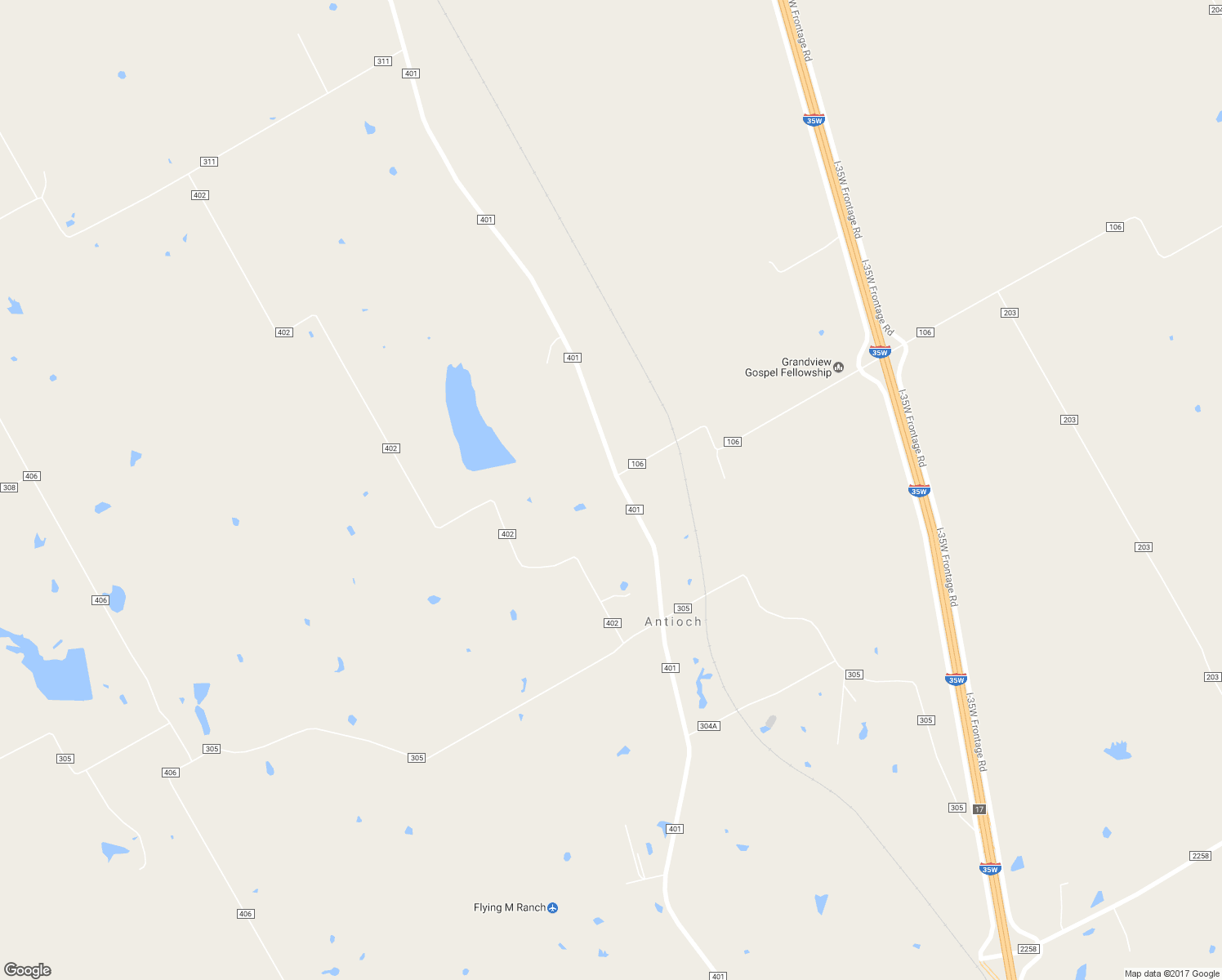 map of restaurants, bars, coffee shops, grocery stores, and more near 6008 County Road 401 in Grandview