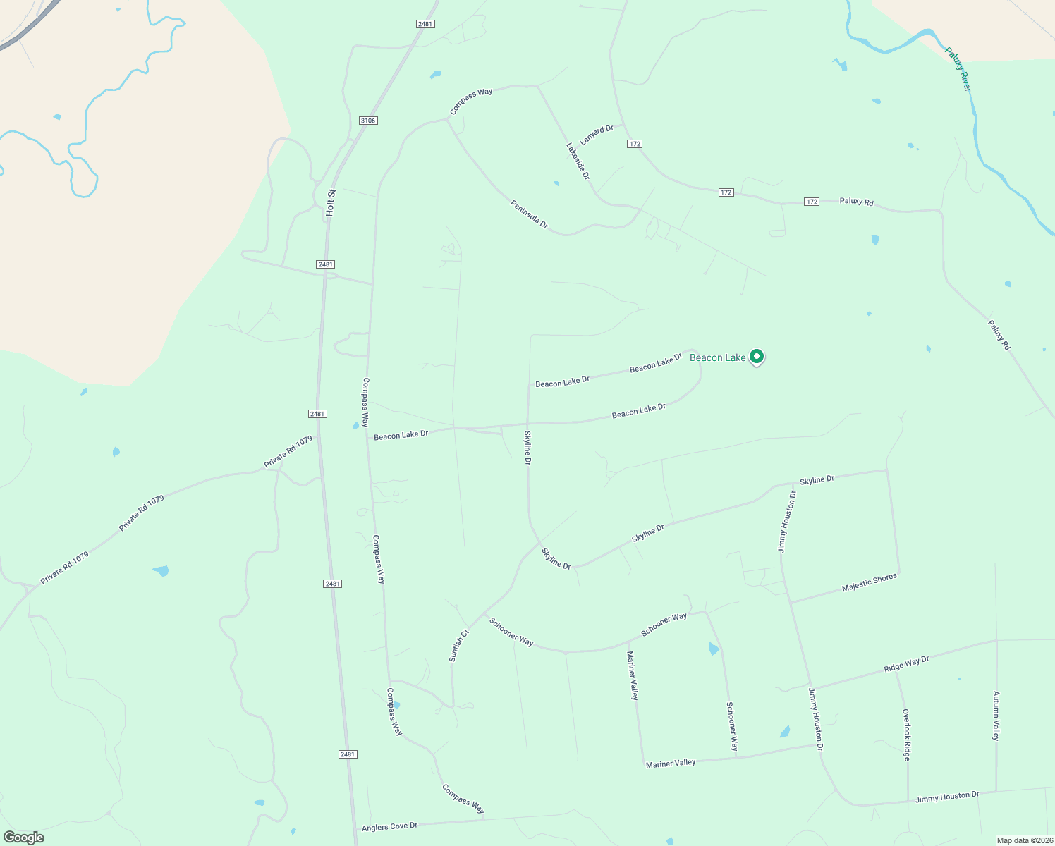 map of restaurants, bars, coffee shops, grocery stores, and more near 1395 Beacon Lake Drive in Bluff Dale