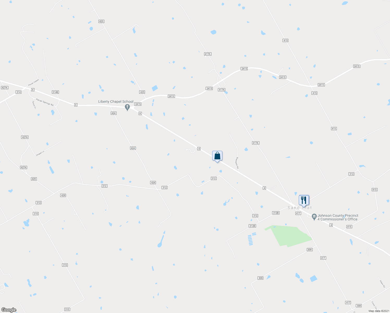 map of restaurants, bars, coffee shops, grocery stores, and more near 3628 East Fm 4 in Cleburne