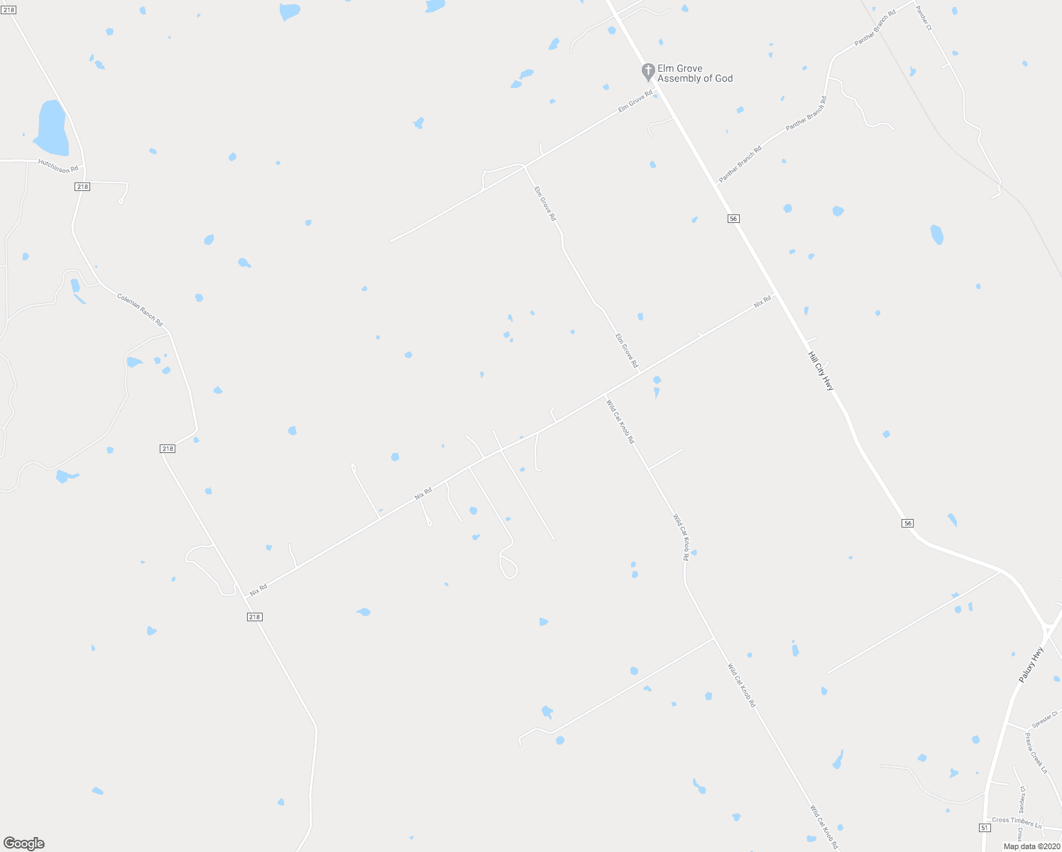 map of restaurants, bars, coffee shops, grocery stores, and more near 8700 Nix Road in Tolar