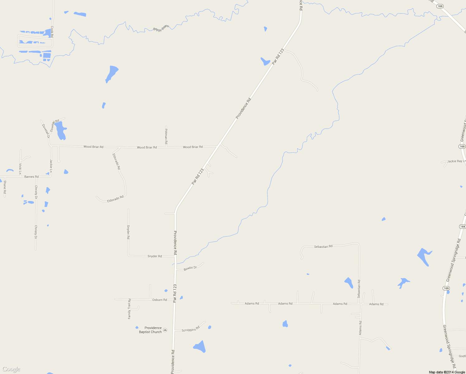 map of restaurants, bars, coffee shops, grocery stores, and more near 11025 Providence Road in Shreveport