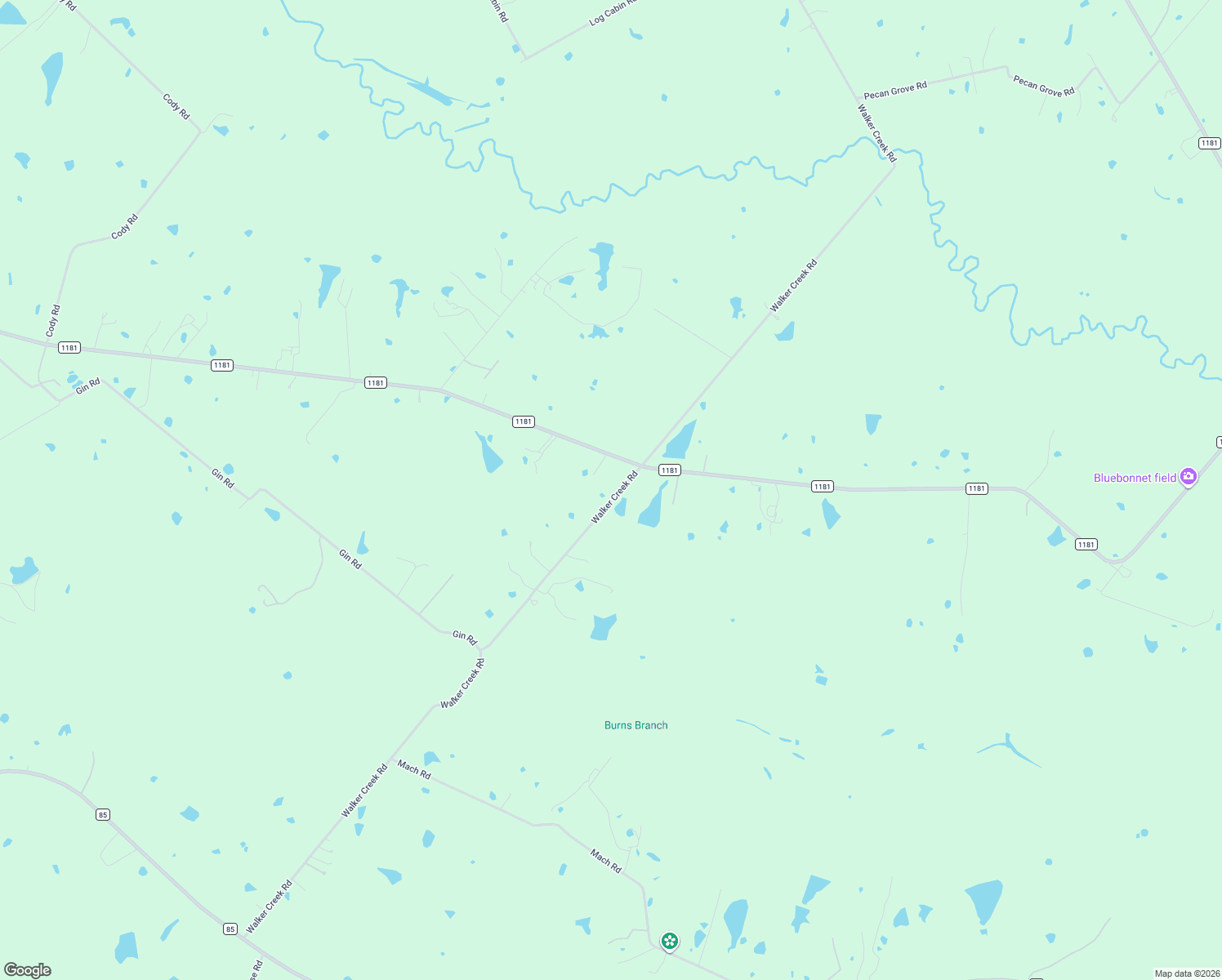 map of restaurants, bars, coffee shops, grocery stores, and more near 1055 Walker Creek Road in Ennis