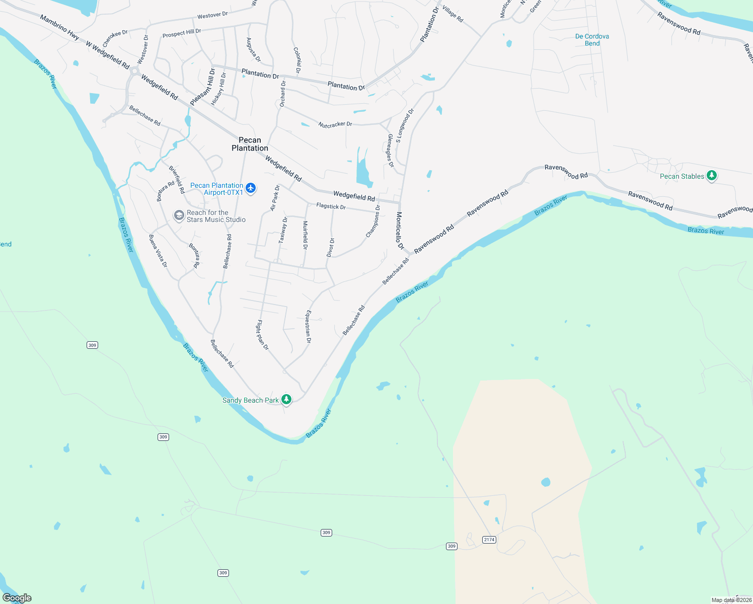 map of restaurants, bars, coffee shops, grocery stores, and more near 9710 Bellechase Road in Granbury