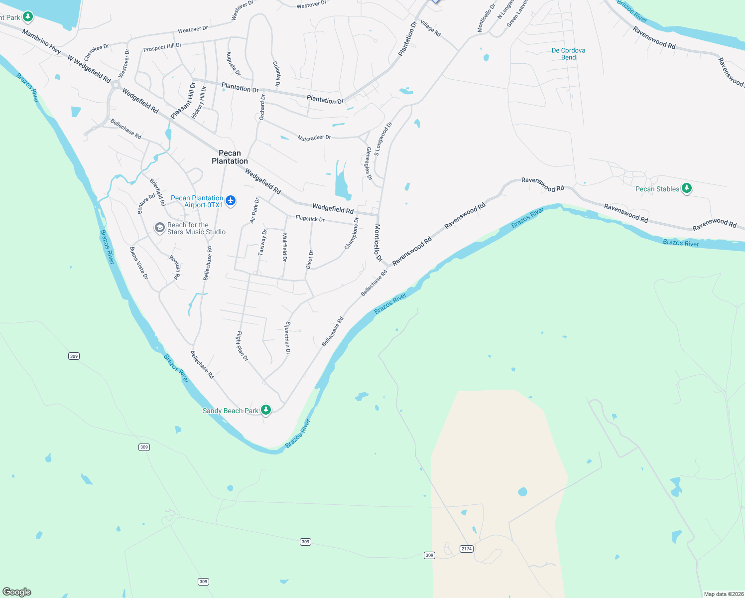 map of restaurants, bars, coffee shops, grocery stores, and more near 9802 Bellechase Road in Granbury