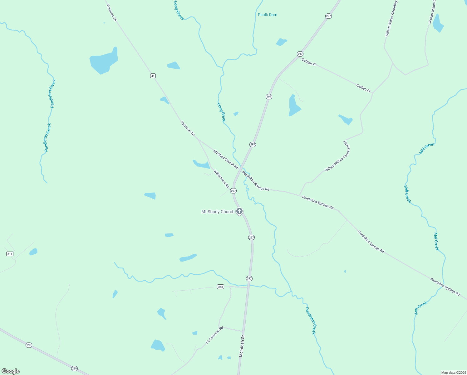 map of restaurants, bars, coffee shops, grocery stores, and more near Georgia 297 in Soperton