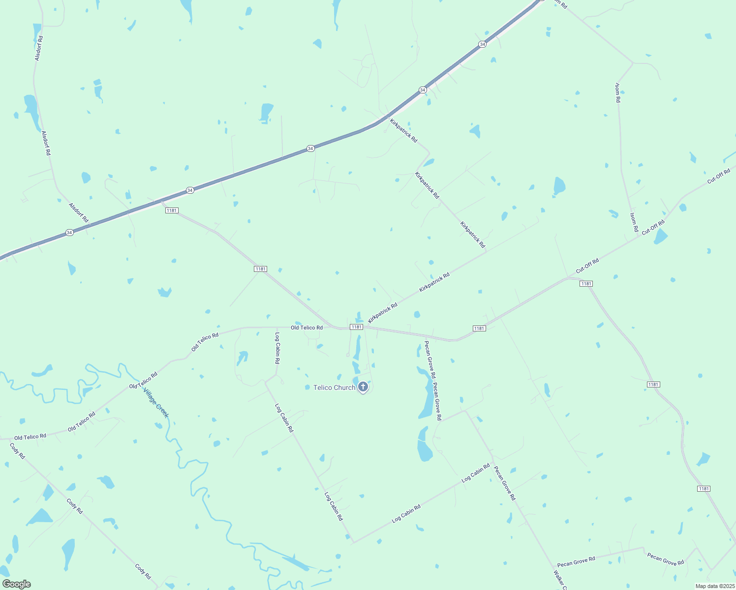 map of restaurants, bars, coffee shops, grocery stores, and more near 908 Kirkpatrick Rd in Ennis