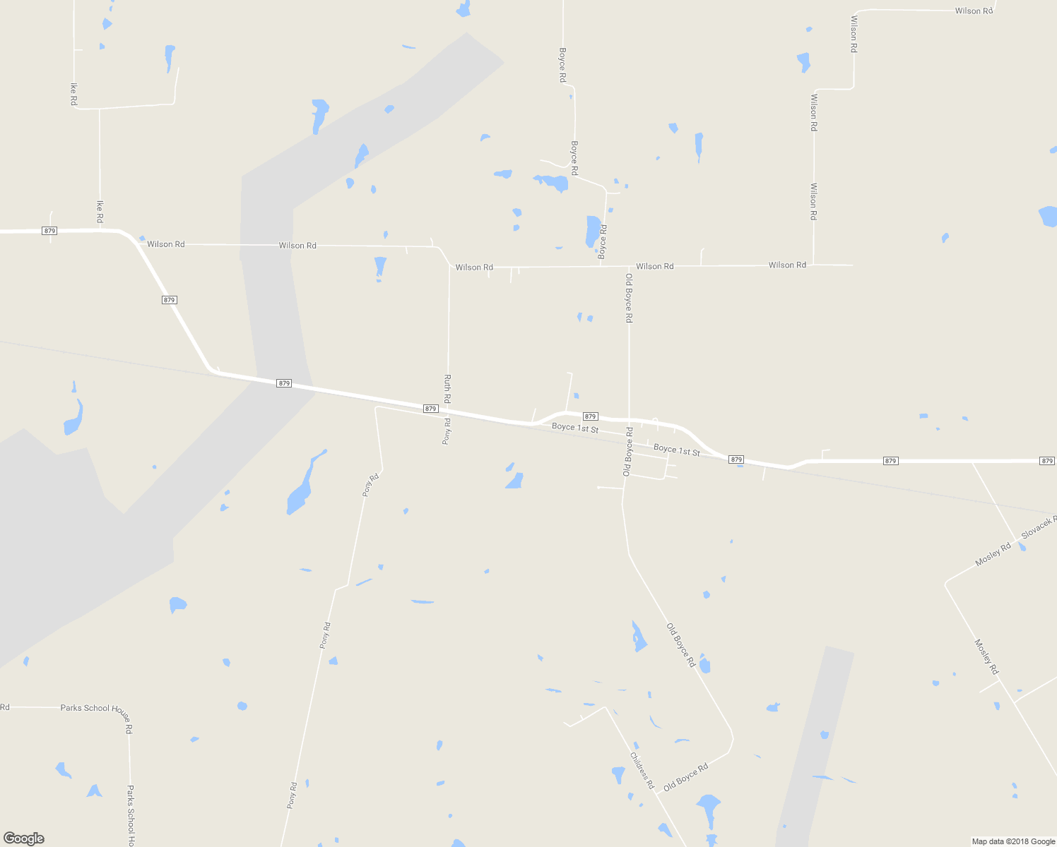 map of restaurants, bars, coffee shops, grocery stores, and more near 2622 Farm to Market 879 in Waxahachie