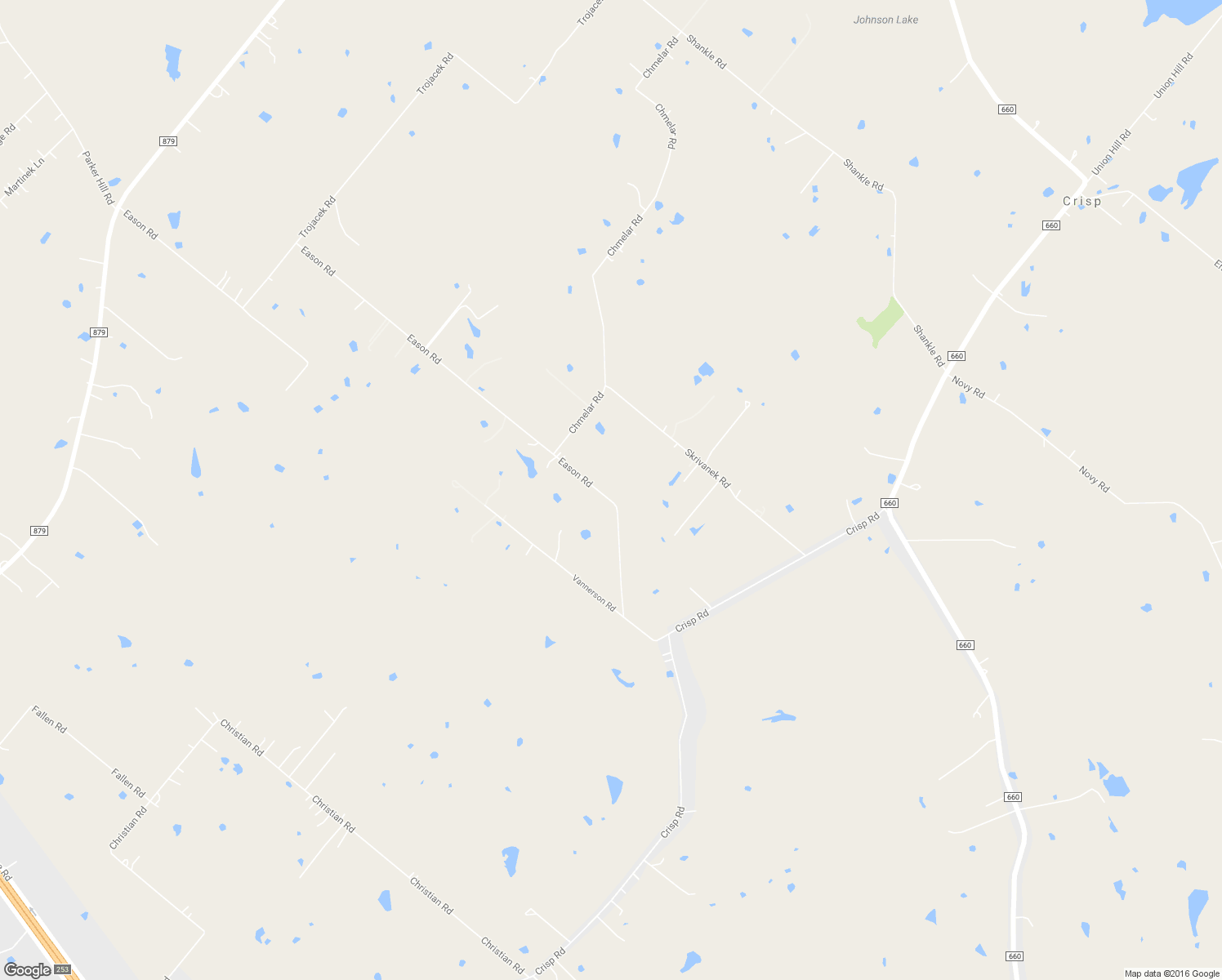 map of restaurants, bars, coffee shops, grocery stores, and more near 1125 Eason Rd in Ennis